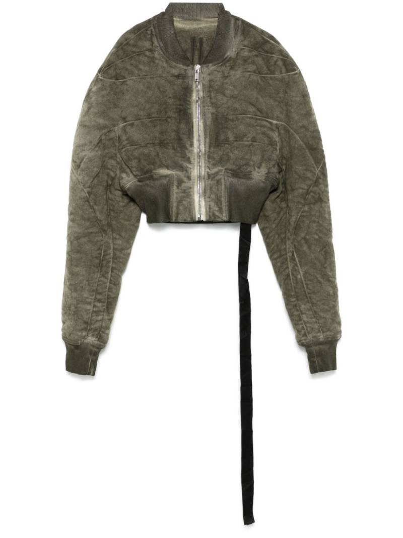 Rick Owens DRKSHDW Collage bomber jacket - Green von Rick Owens DRKSHDW