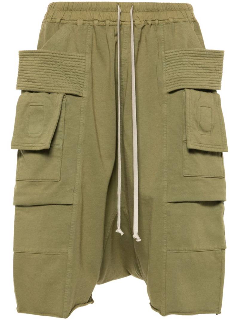 Rick Owens DRKSHDW Creatch cargo shorts - Green von Rick Owens DRKSHDW