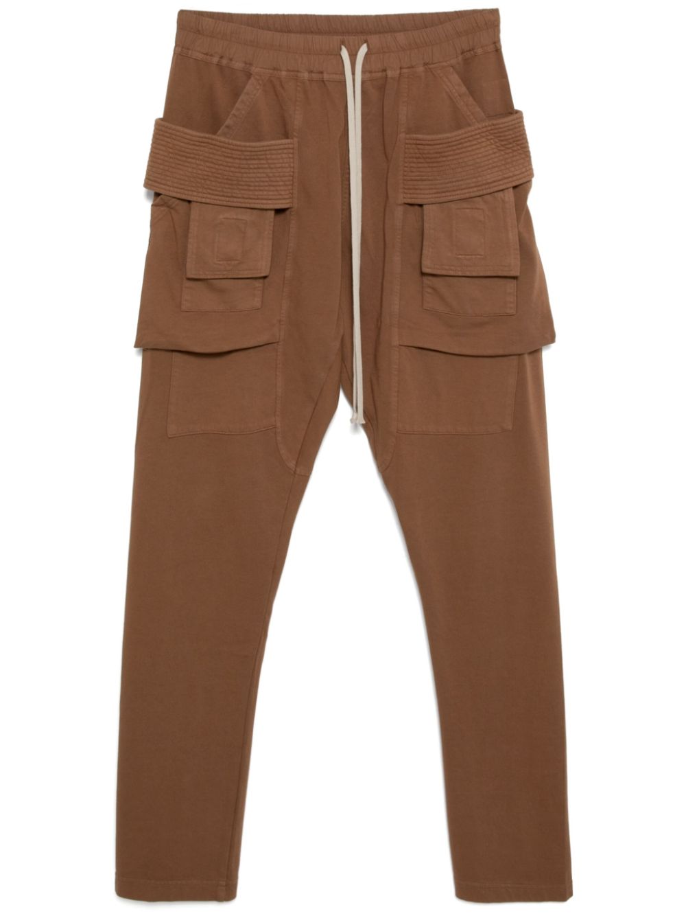 Rick Owens DRKSHDW Creatch tapered cargo trousers - Brown von Rick Owens DRKSHDW