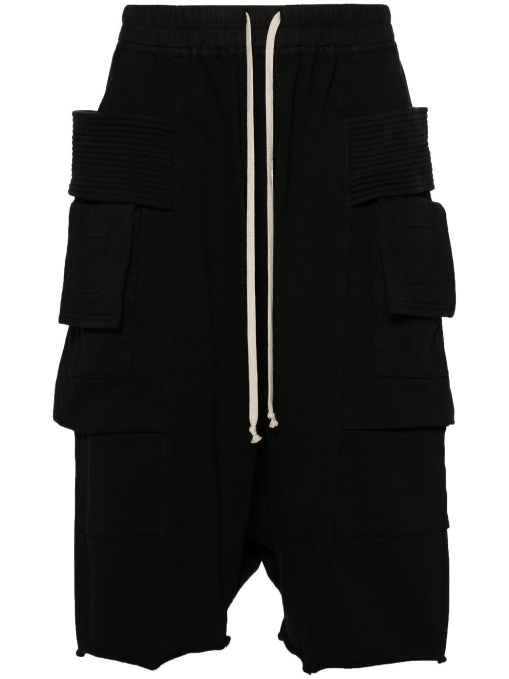 Rick Owens DRKSHDW Creath cargo shorts - Black von Rick Owens DRKSHDW