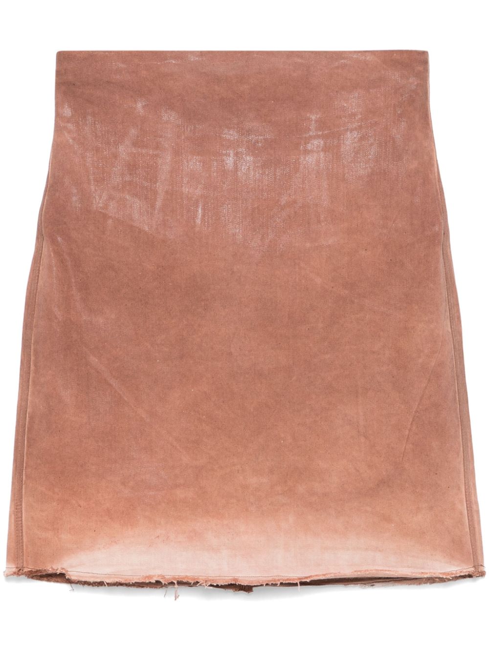 Rick Owens DRKSHDW Dirt mini skirt - Brown von Rick Owens DRKSHDW