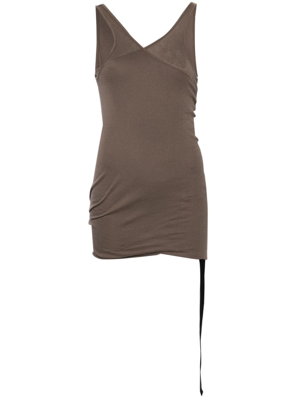 Rick Owens DRKSHDW Double Ziggy Banana jersey tank top - Brown von Rick Owens DRKSHDW