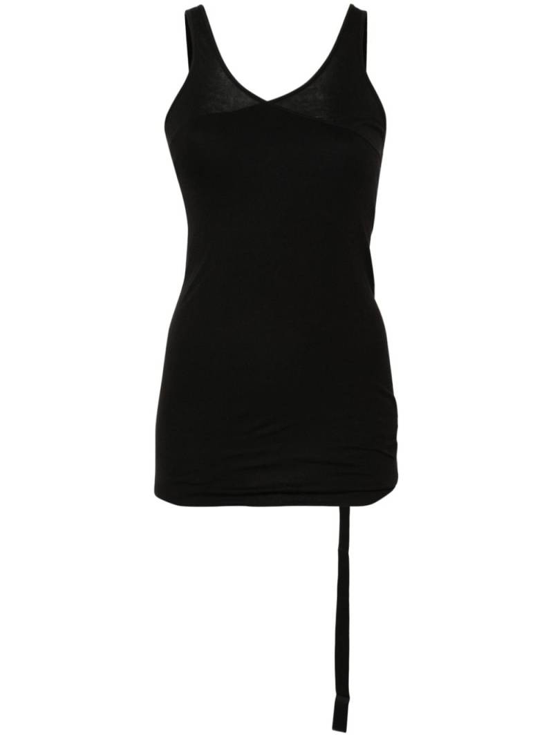 Rick Owens DRKSHDW Double Ziggy tank top - Black von Rick Owens DRKSHDW