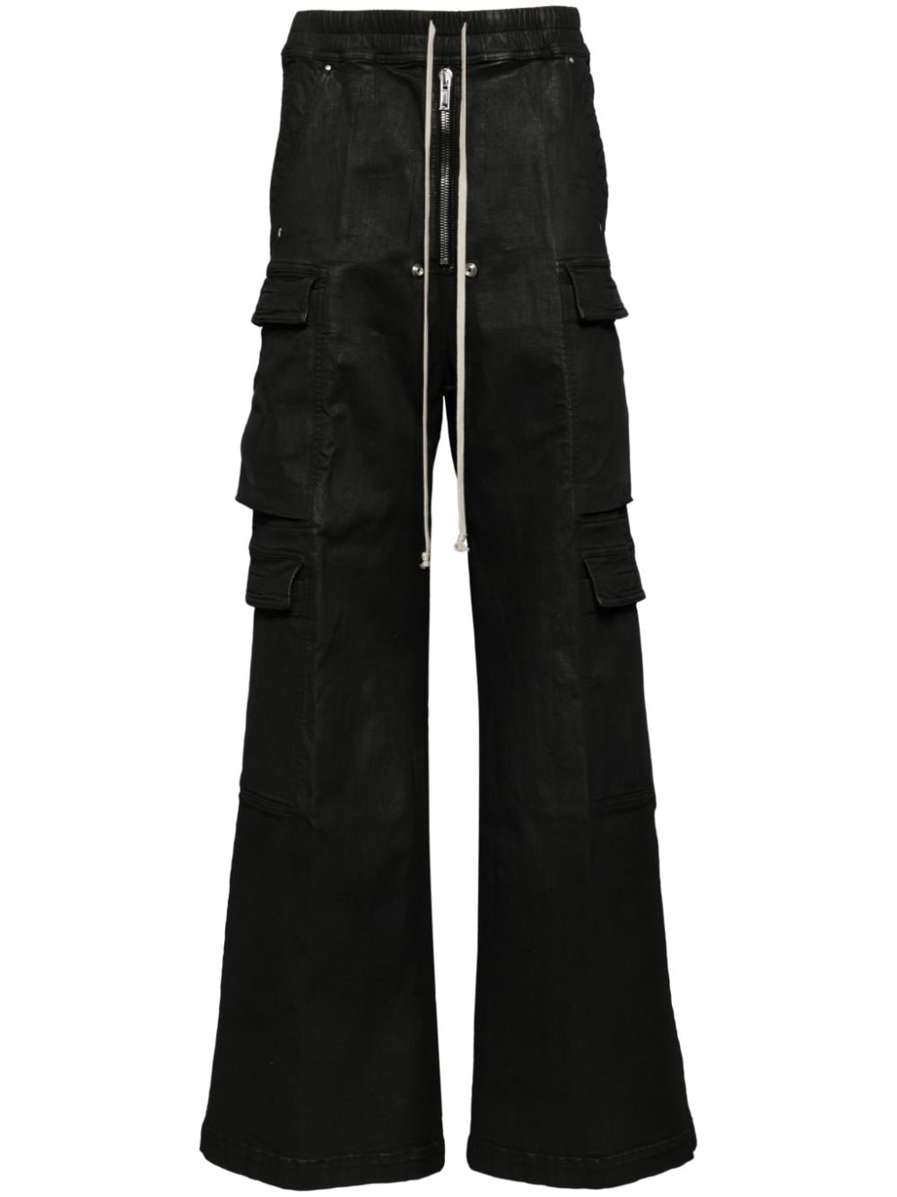 Rick Owens DRKSHDW Double cargo trousers - Black von Rick Owens DRKSHDW