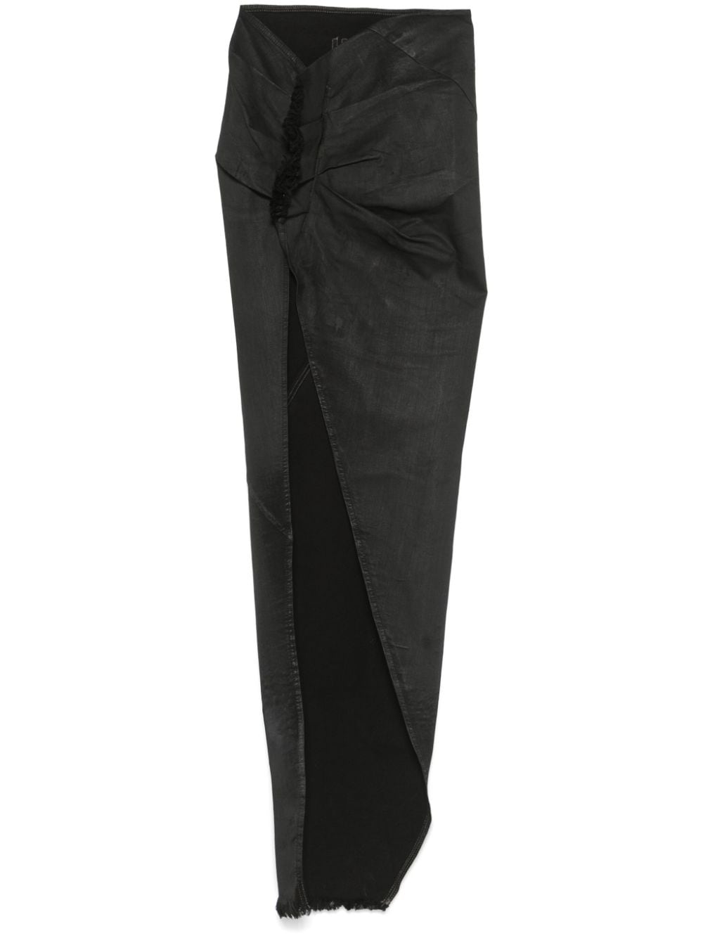 Rick Owens DRKSHDW EDFU maxi skirt - Black von Rick Owens DRKSHDW