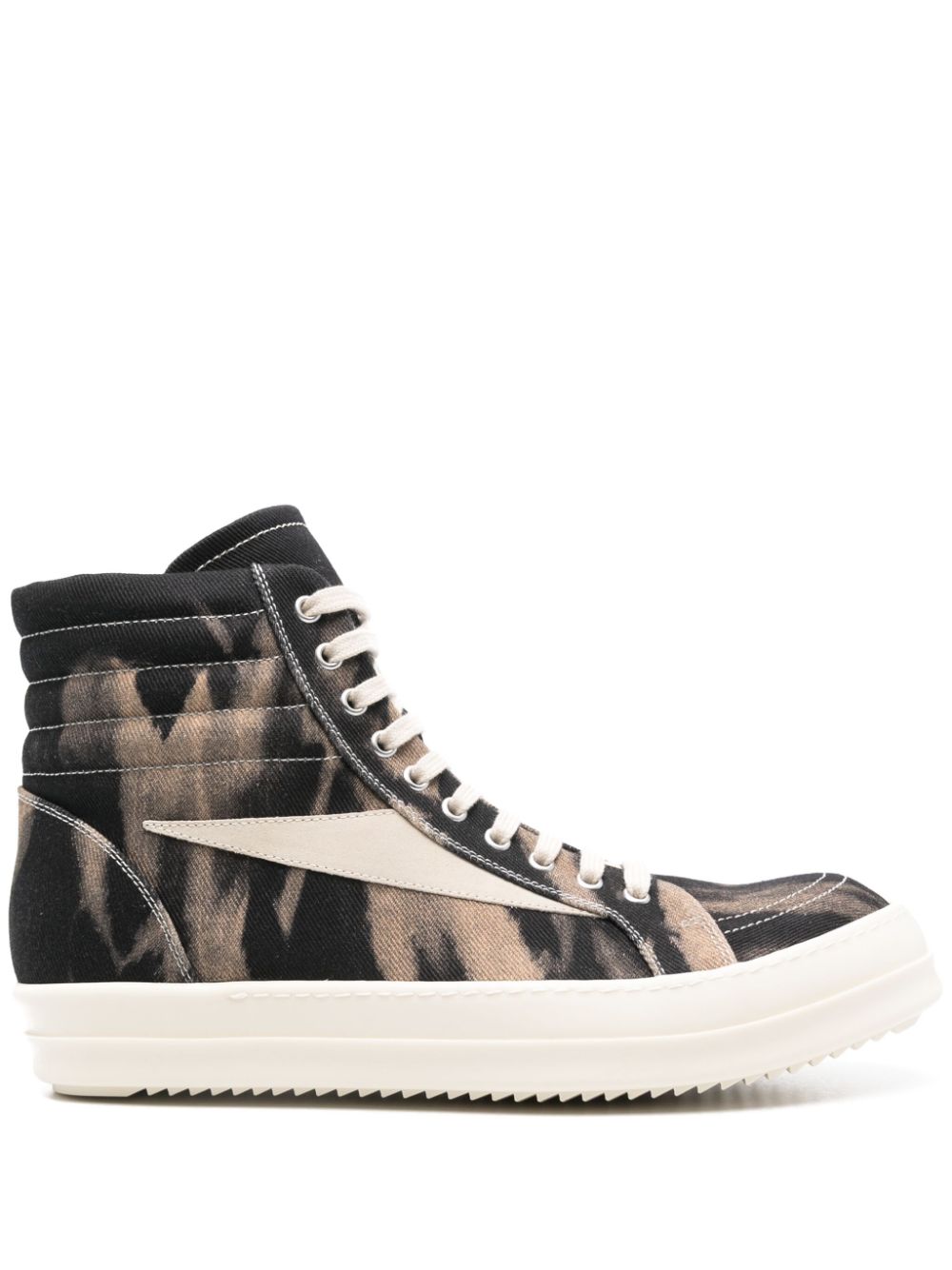 Rick Owens DRKSHDW High Vintage sneakers - Black von Rick Owens DRKSHDW