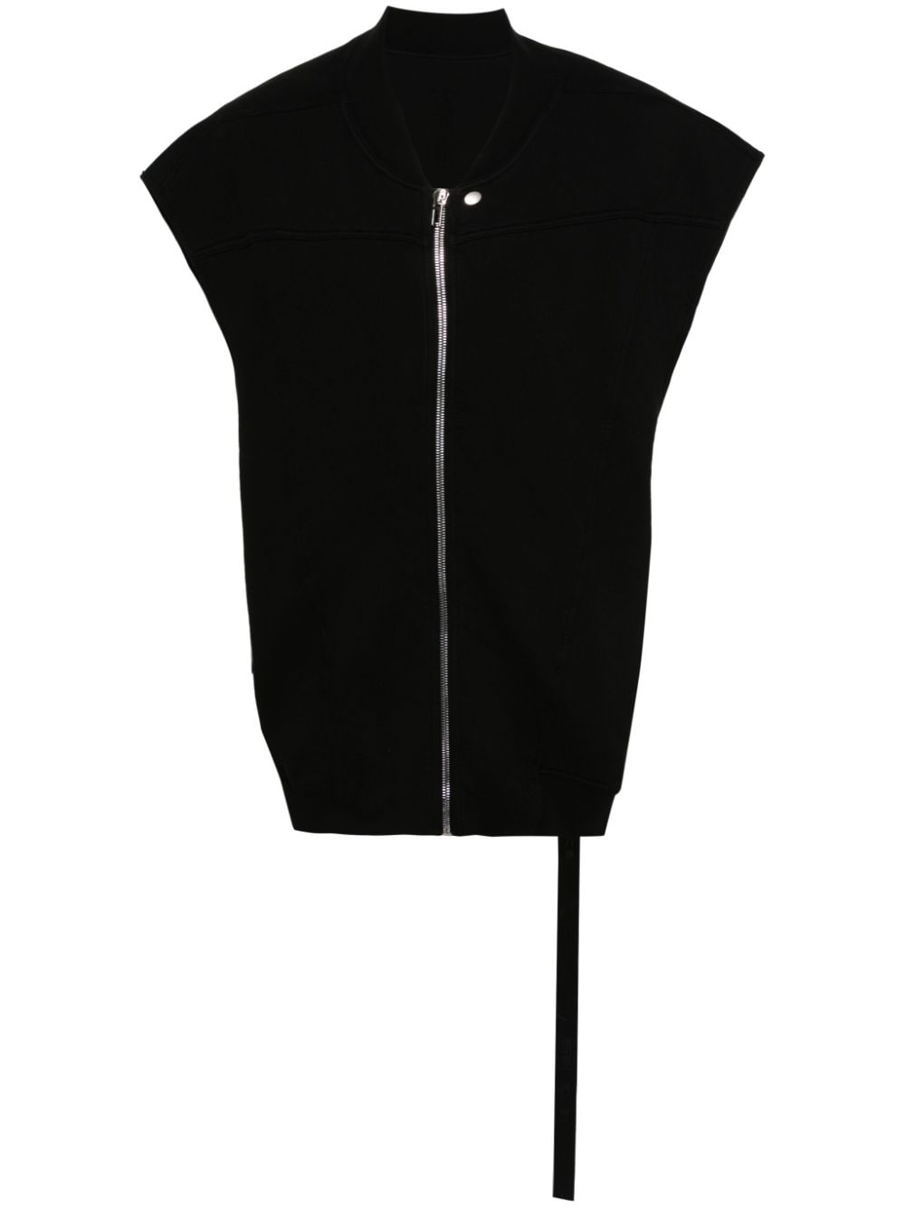 Rick Owens DRKSHDW Jumbo Flight organic cotton gilet - Black von Rick Owens DRKSHDW