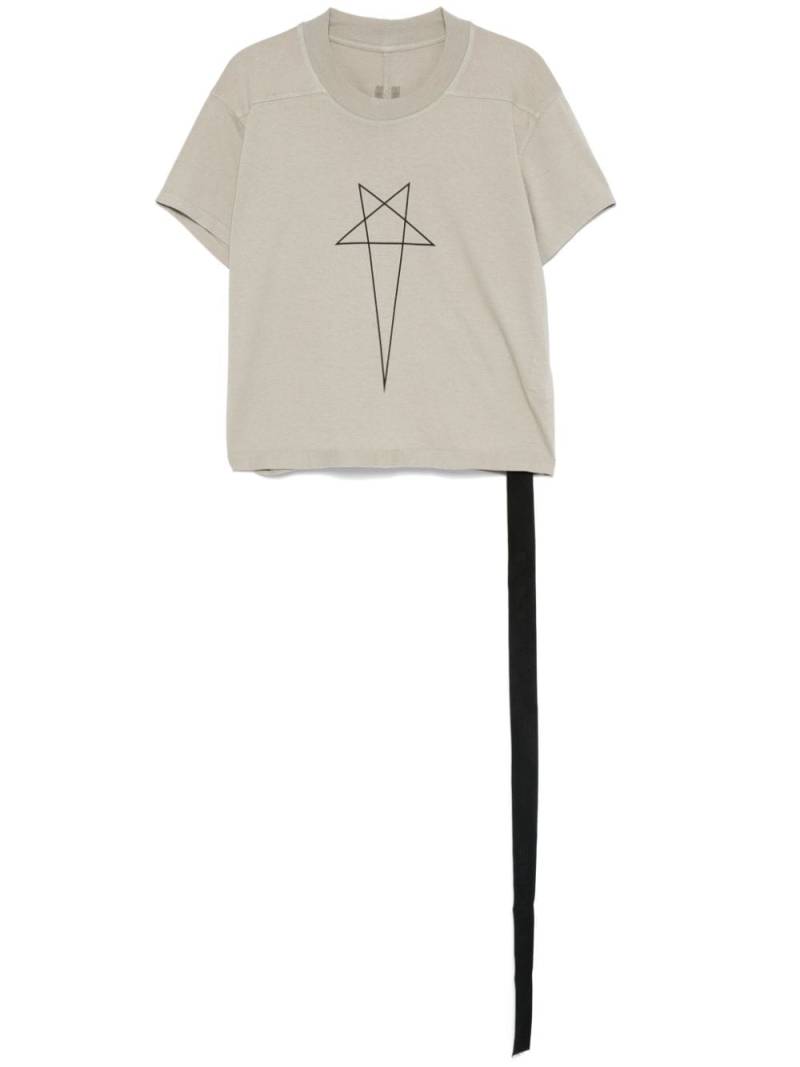 Rick Owens DRKSHDW Level cropped T-shirt - Grey von Rick Owens DRKSHDW