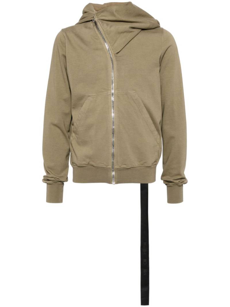 Rick Owens DRKSHDW Lido zip-up hoodie - Green von Rick Owens DRKSHDW