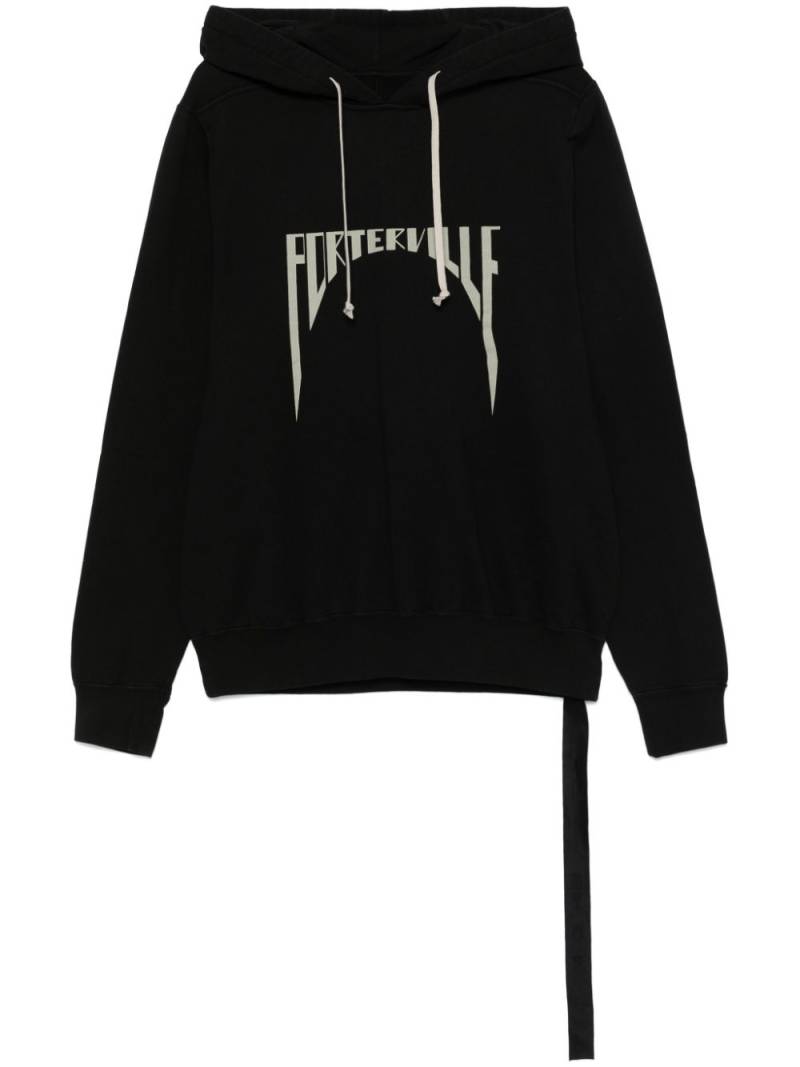 Rick Owens DRKSHDW Oversized hoodie - Black von Rick Owens DRKSHDW