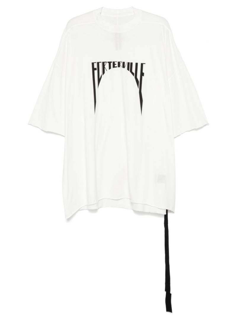 Rick Owens DRKSHDW Runaway Tommy T T-shirt - White von Rick Owens DRKSHDW