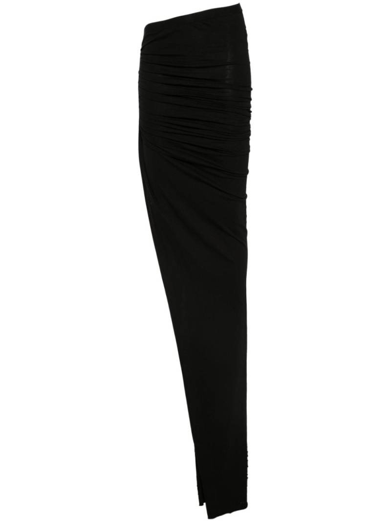 Rick Owens DRKSHDW Soft Edfu maxi skirt - Black von Rick Owens DRKSHDW