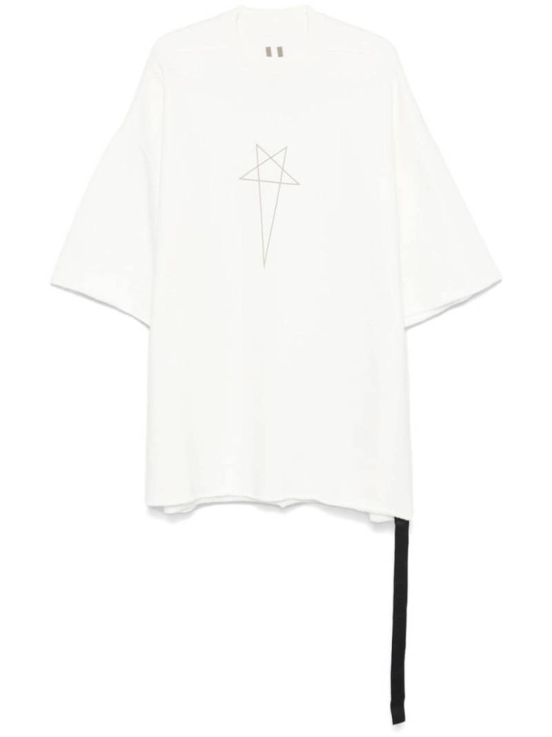 Rick Owens DRKSHDW Tommy T T-shirt - White von Rick Owens DRKSHDW