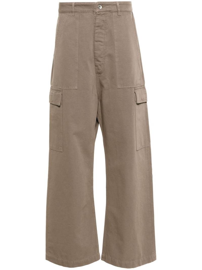 Rick Owens DRKSHDW cotton cargo trousers - Neutrals von Rick Owens DRKSHDW