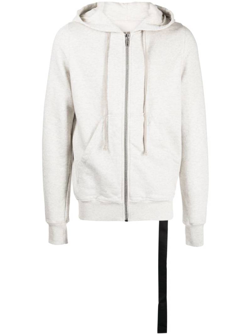 Rick Owens DRKSHDW cotton drawstring hoodie - Grey von Rick Owens DRKSHDW