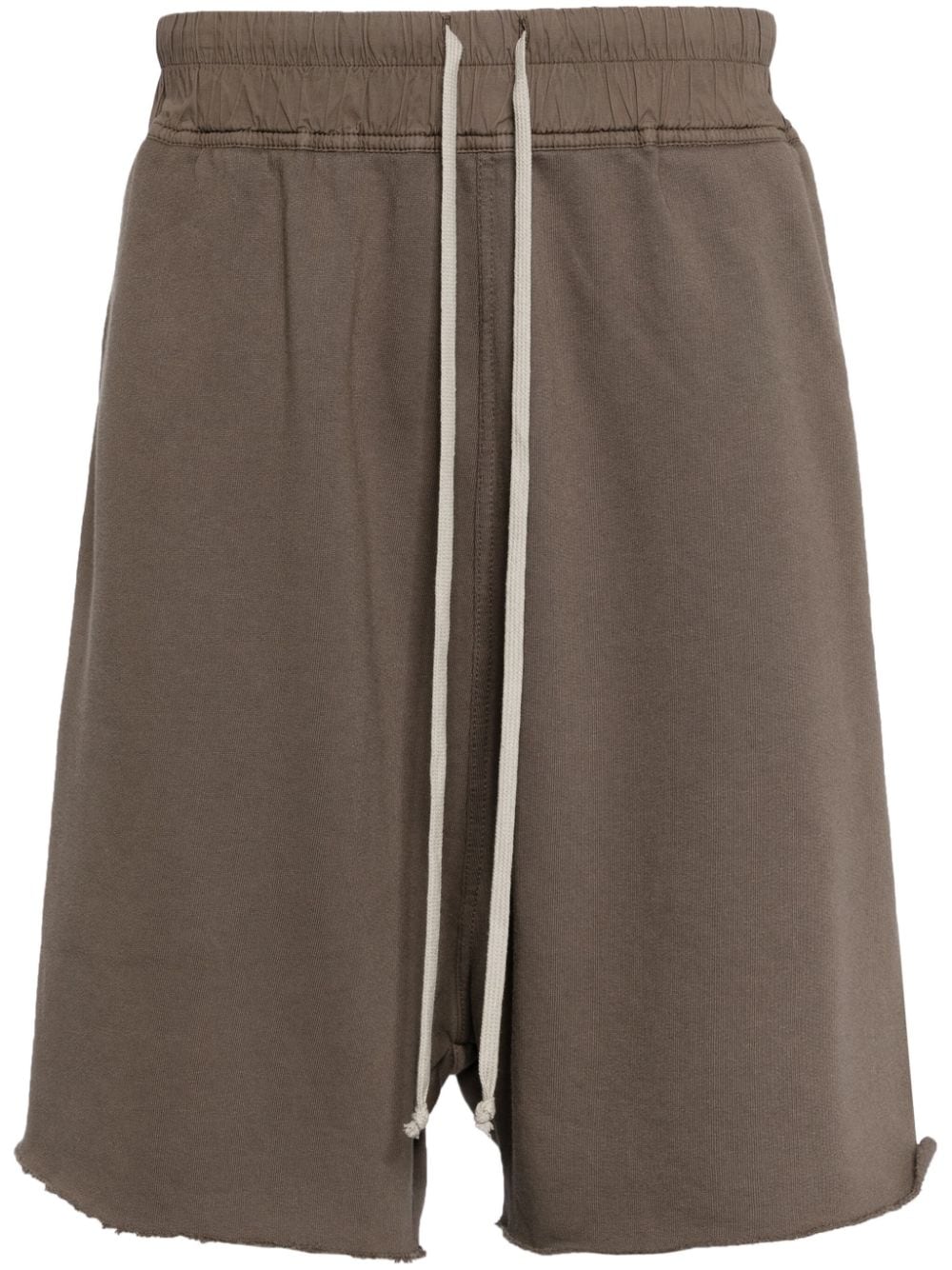 Rick Owens DRKSHDW cotton drop-crotch shorts - Neutrals von Rick Owens DRKSHDW