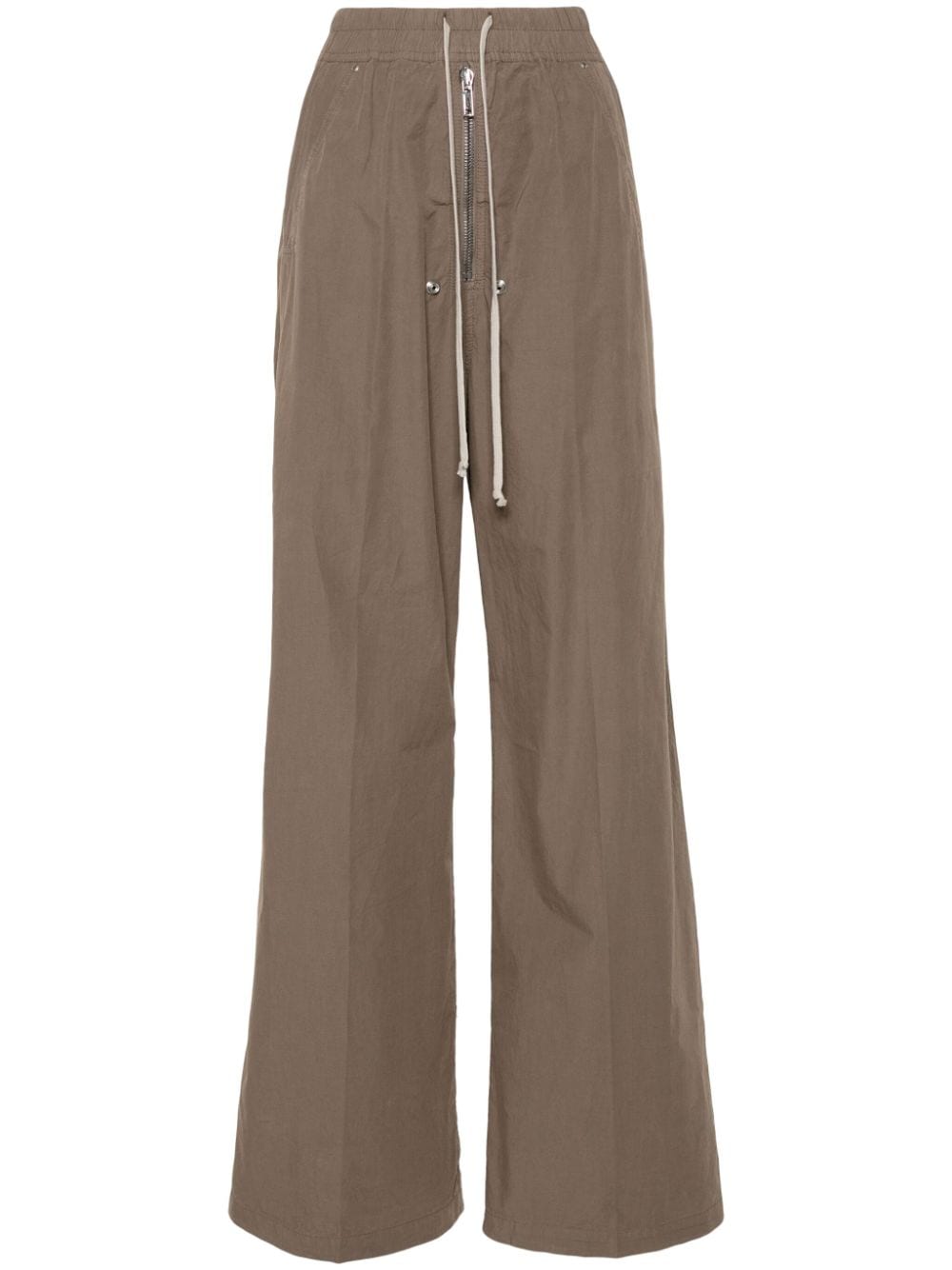 Rick Owens DRKSHDW cotton gabardine straight trousers - Grey von Rick Owens DRKSHDW