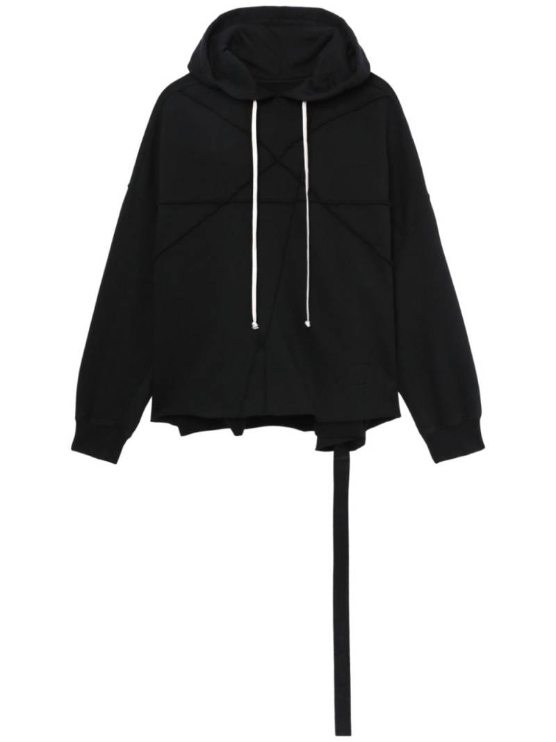 Rick Owens DRKSHDW cotton hoodie - Black von Rick Owens DRKSHDW