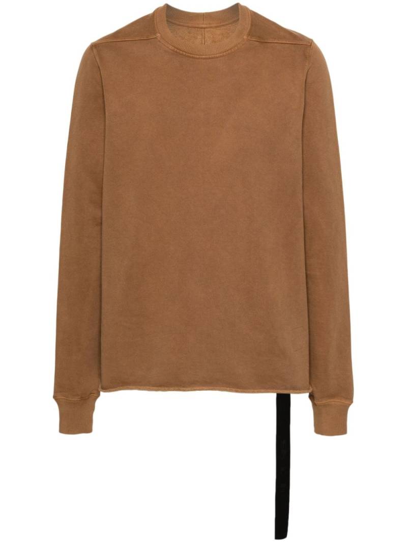 Rick Owens DRKSHDW crew-neck organic-cotton sweatshirt - Brown von Rick Owens DRKSHDW