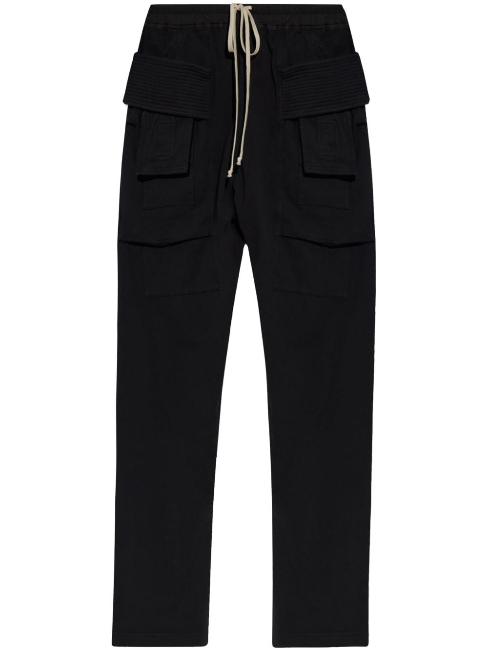 Rick Owens DRKSHDW drawstring cargo trousers - Black von Rick Owens DRKSHDW