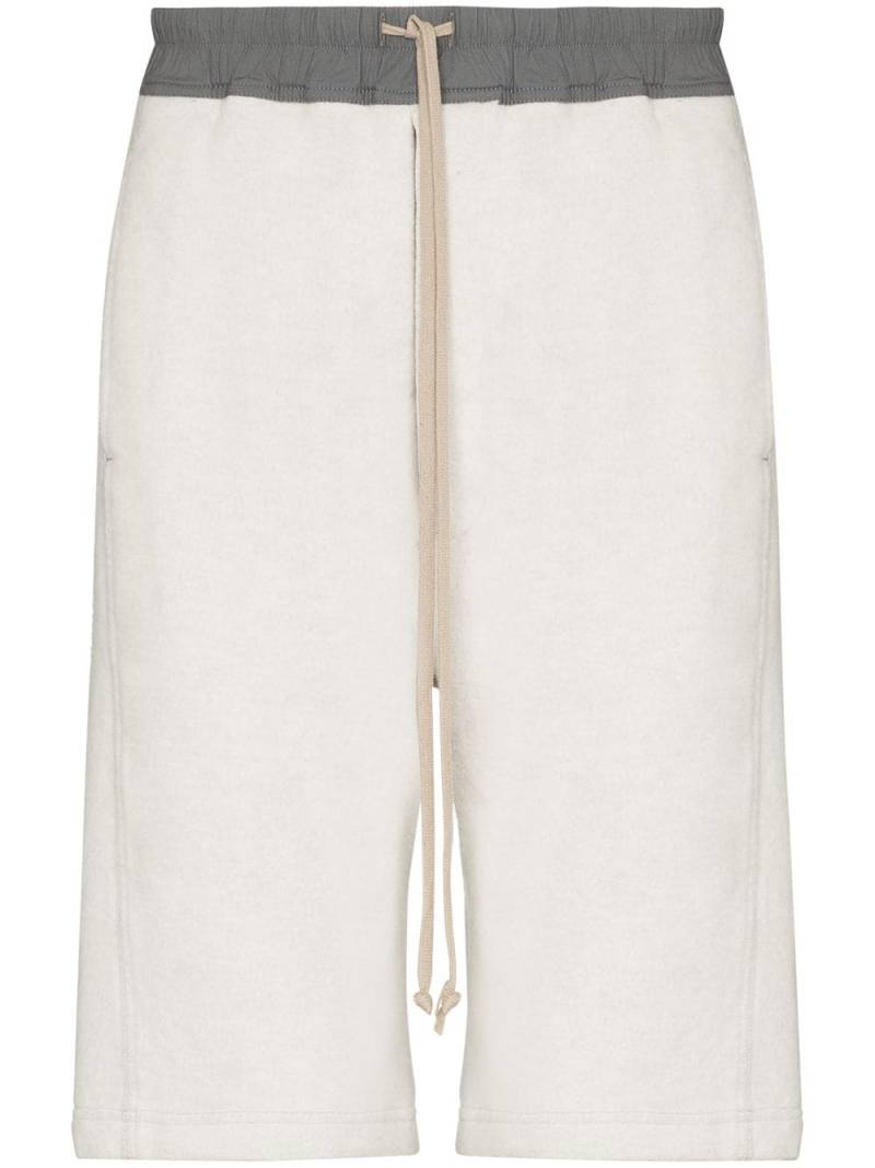 Rick Owens DRKSHDW drop-crotch track shorts - Grey von Rick Owens DRKSHDW