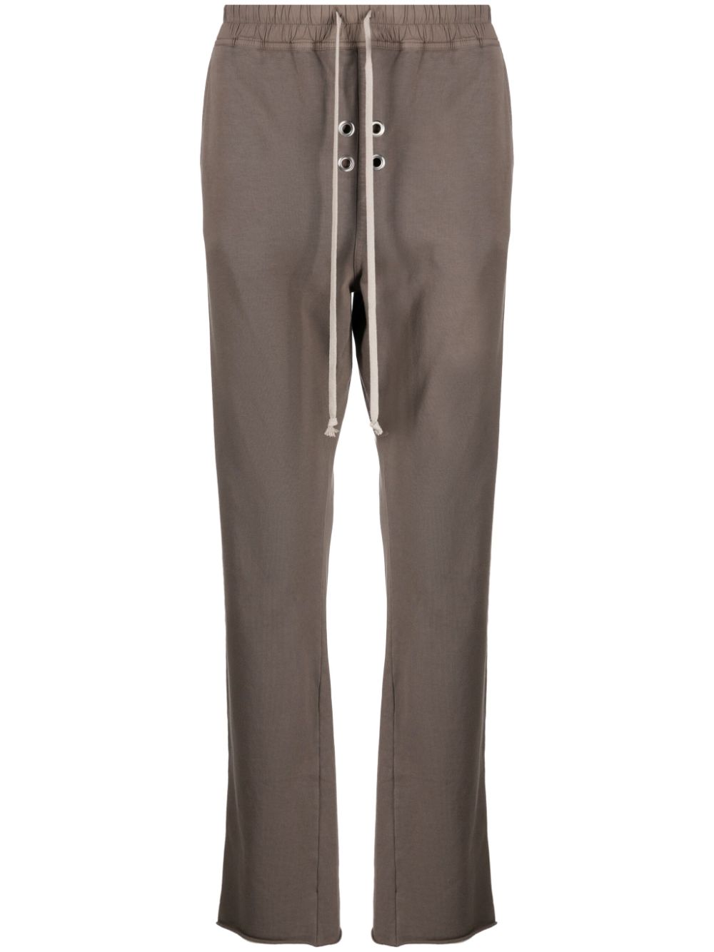 Rick Owens DRKSHDW elasticated-waist cotton trousers - Brown von Rick Owens DRKSHDW