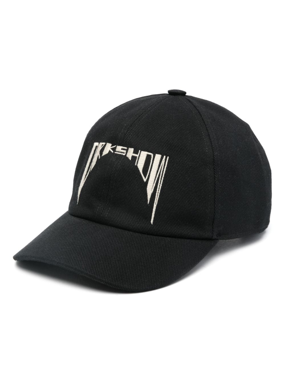 Rick Owens DRKSHDW embroidered-logo cap - Black von Rick Owens DRKSHDW