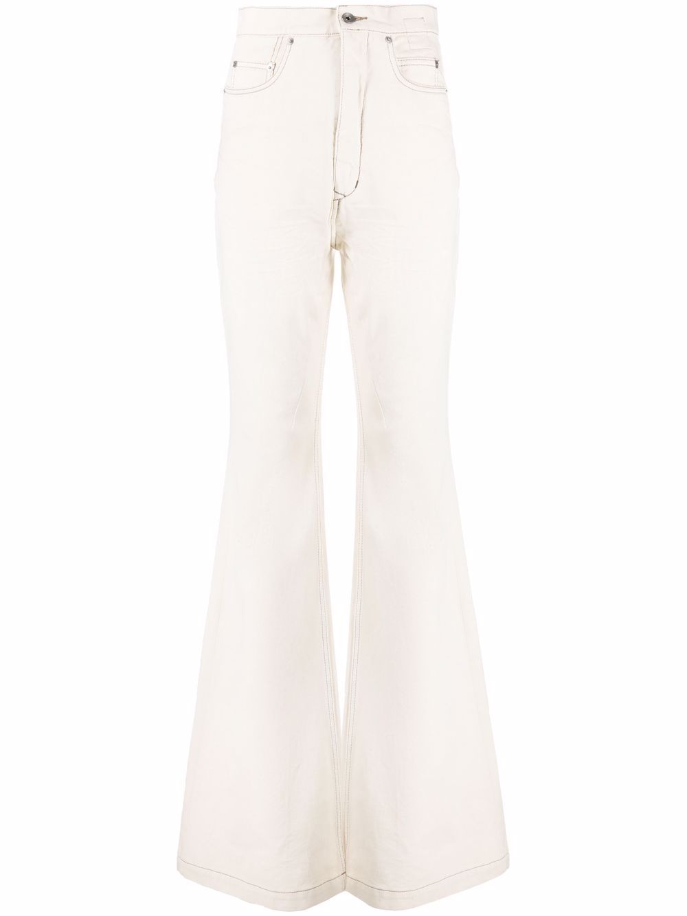 Rick Owens DRKSHDW high-waist flared jeans - Neutrals von Rick Owens DRKSHDW