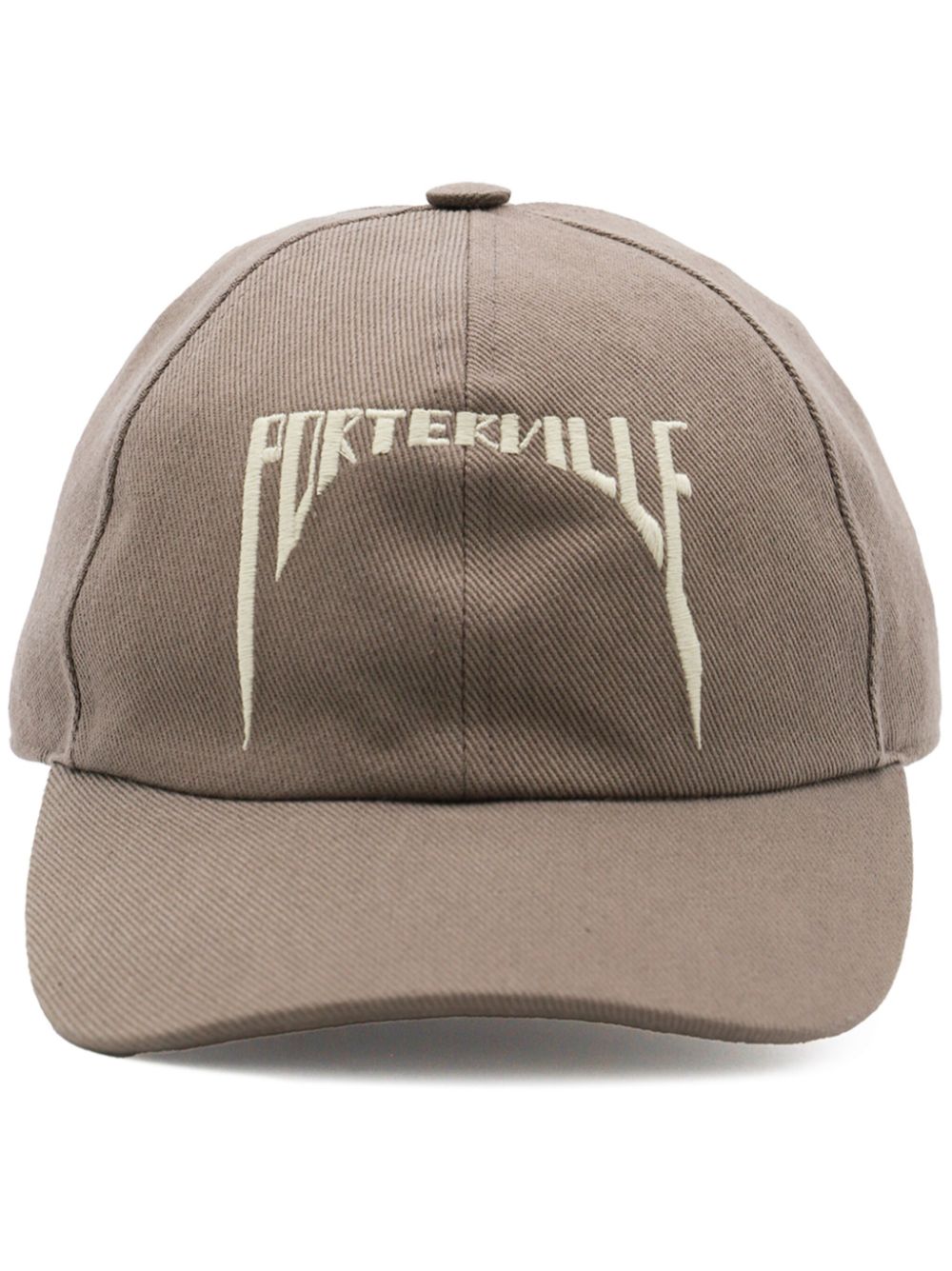 Rick Owens DRKSHDW logo-embroidered baseball cap - Neutrals von Rick Owens DRKSHDW