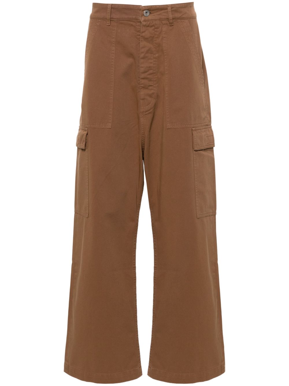 Rick Owens DRKSHDW mid-rise cargo trousers - Brown von Rick Owens DRKSHDW