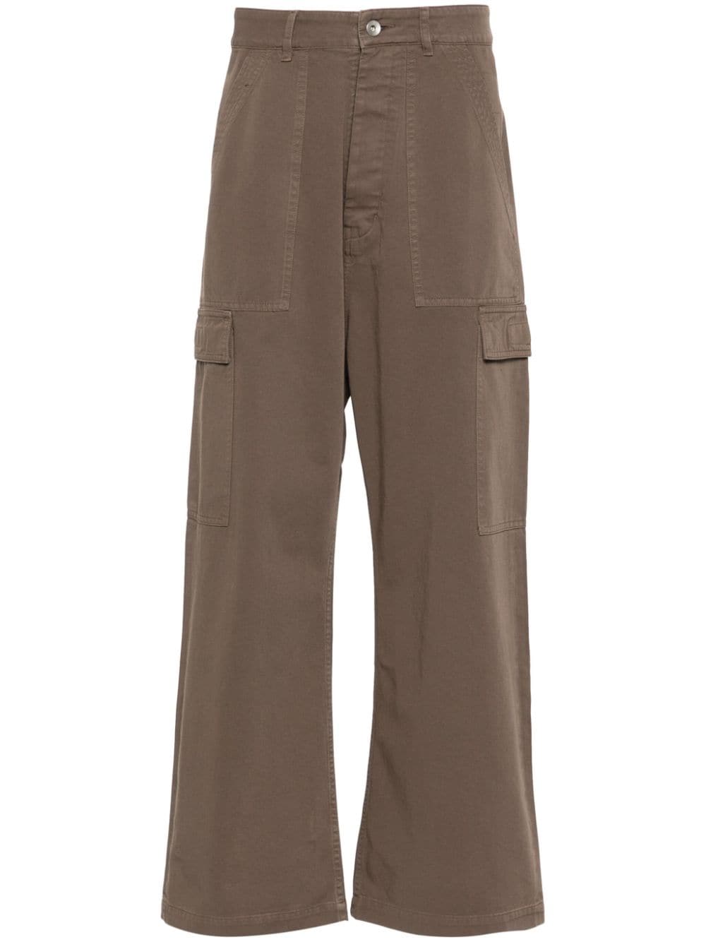 Rick Owens DRKSHDW organic cotton cargo pants - Brown von Rick Owens DRKSHDW