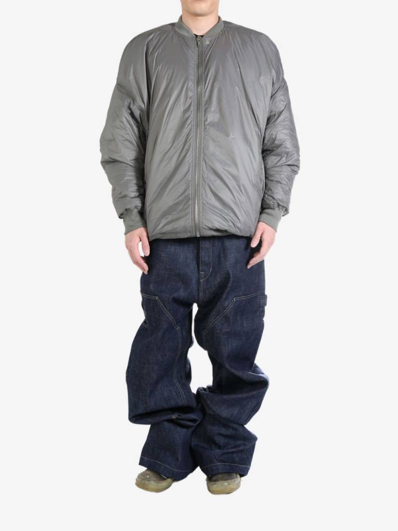 Rick Owens DRKSHDW padded bomber jacket - Grey von Rick Owens DRKSHDW