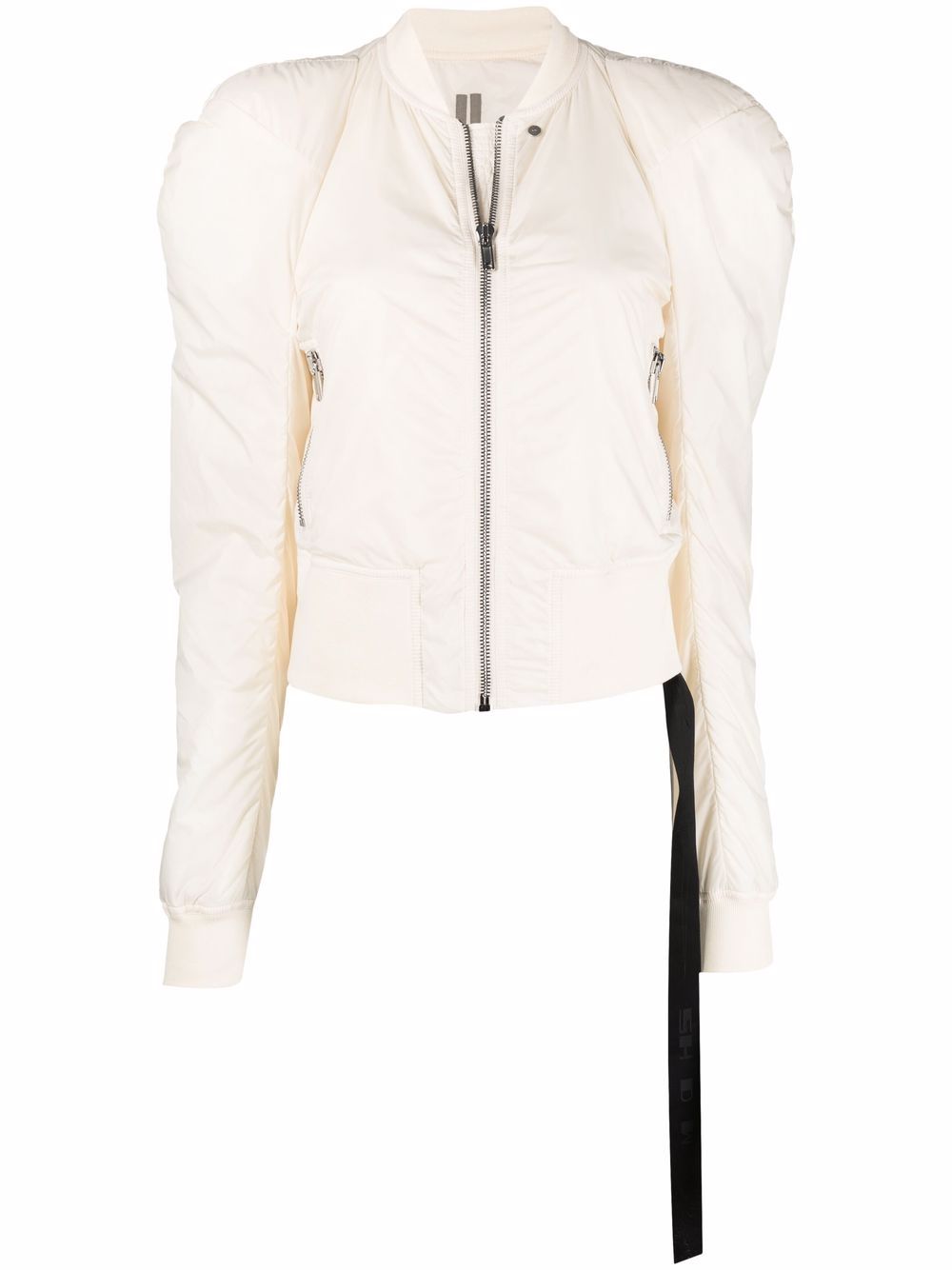 Rick Owens DRKSHDW puff-sleeve bomber jacket - Neutrals von Rick Owens DRKSHDW