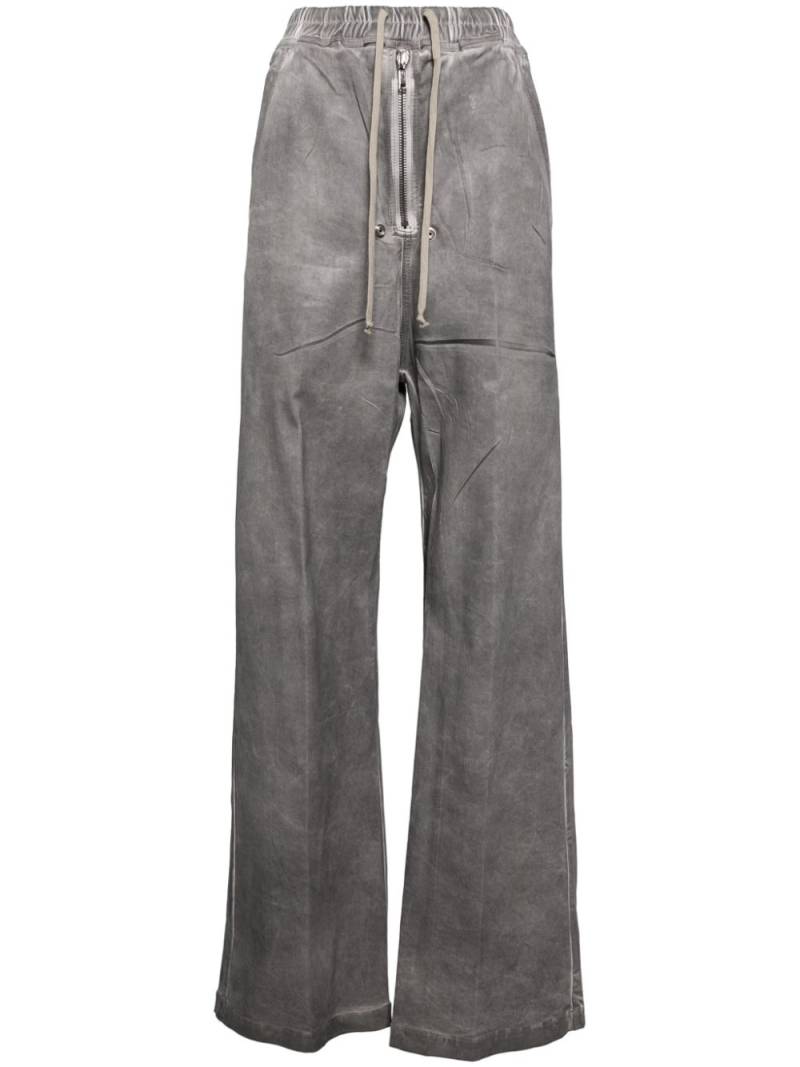 Rick Owens DRKSHDW stretch straight trousers - Grey von Rick Owens DRKSHDW