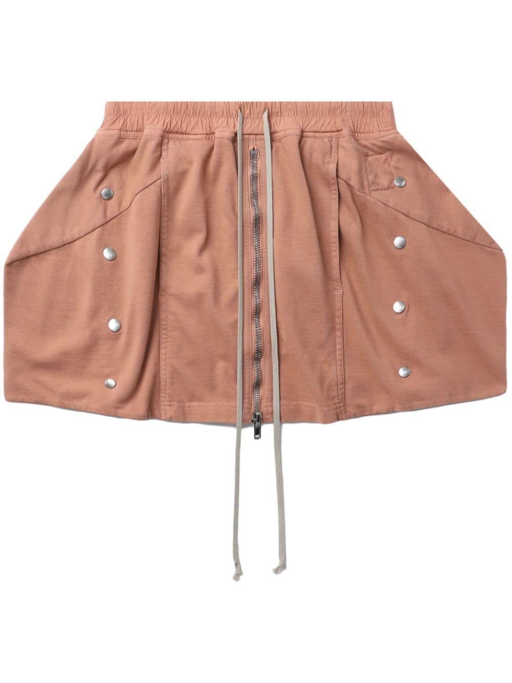 Rick Owens DRKSHDW stud-embellished cotton miniskirt - Pink von Rick Owens DRKSHDW