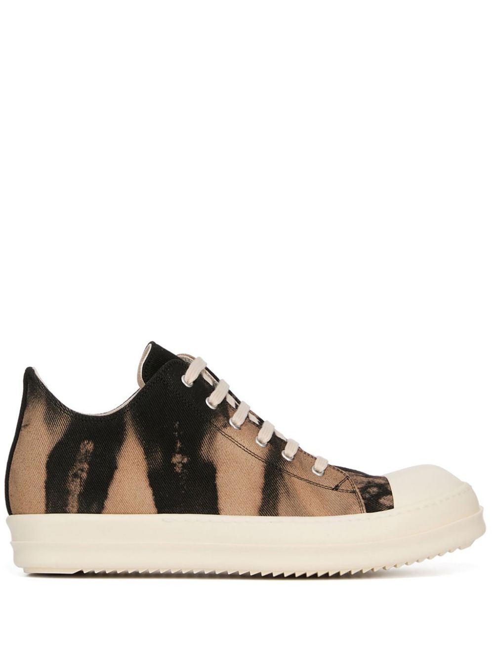 Rick Owens DRKSHDW tie-dye snakers - Black von Rick Owens DRKSHDW