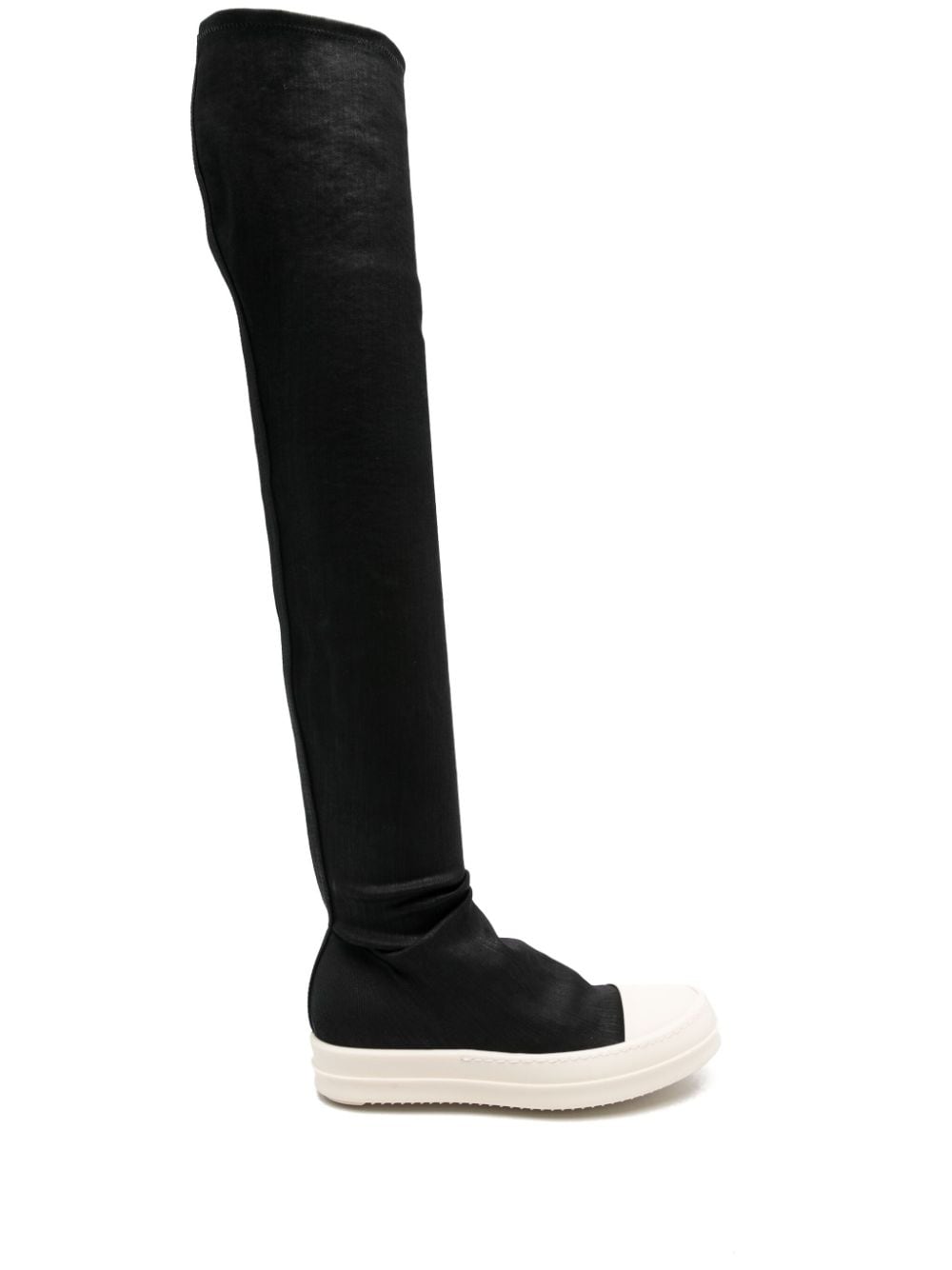 Rick Owens DRKSHDW two-tone boots - Black von Rick Owens DRKSHDW