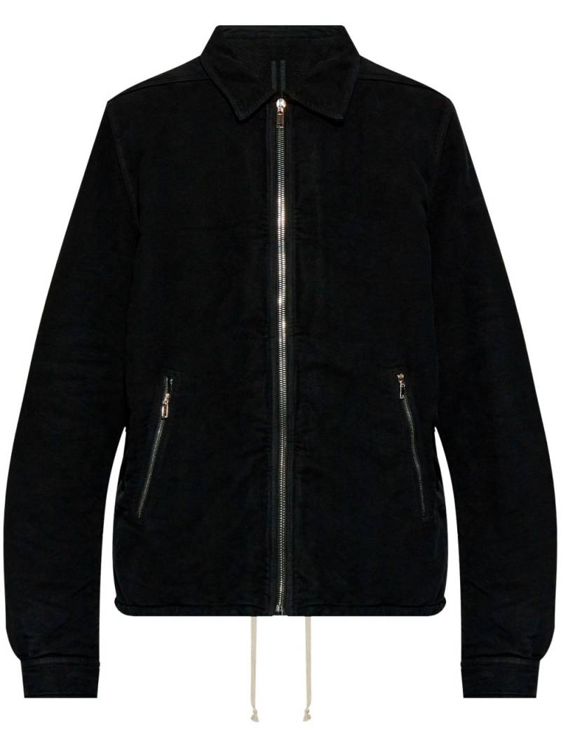 Rick Owens DRKSHDW zipped jacket - Black von Rick Owens DRKSHDW