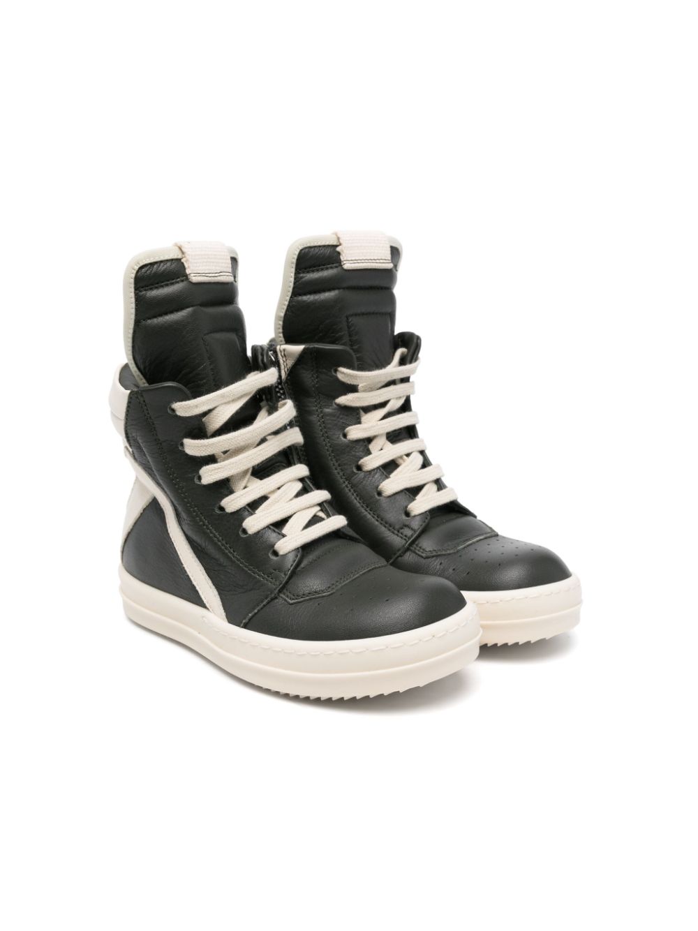 Rick Owens Kids Geobasket sneakers - Green von Rick Owens Kids