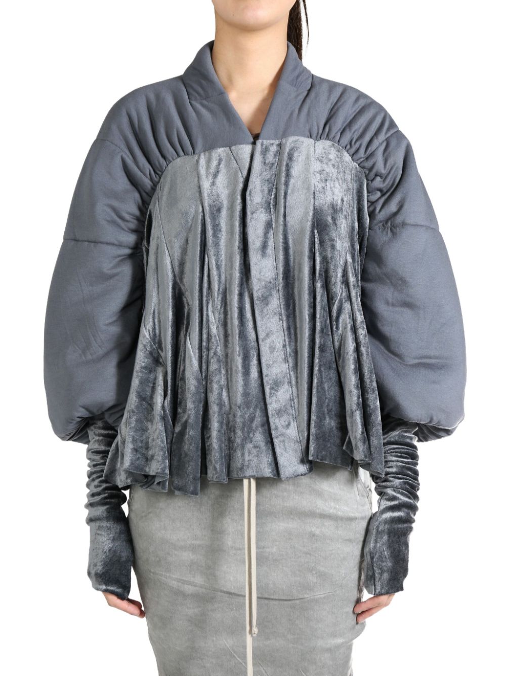 Rick Owens Lilies Duvetessa puffer jacket - Grey von Rick Owens Lilies