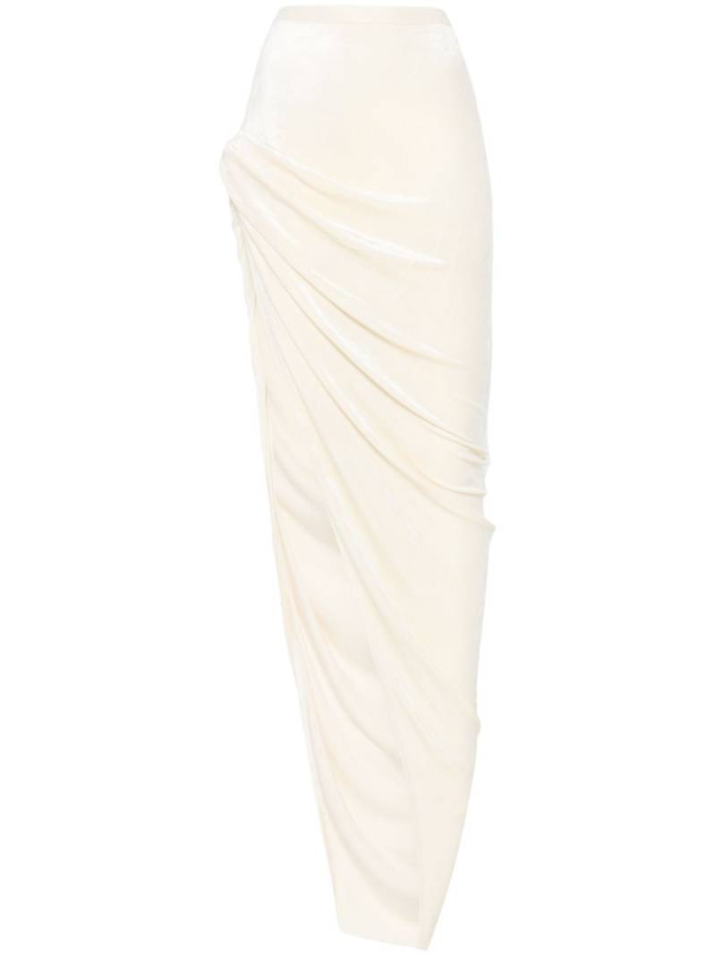 Rick Owens Lilies Twist Edfu maxi skirt - Neutrals von Rick Owens Lilies