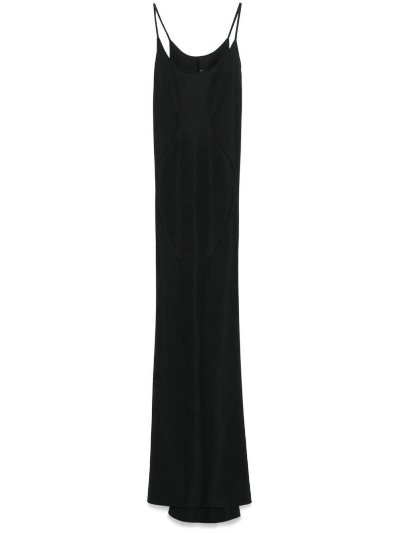 Rick Owens Lilies ribbed maxi dress - Black von Rick Owens Lilies