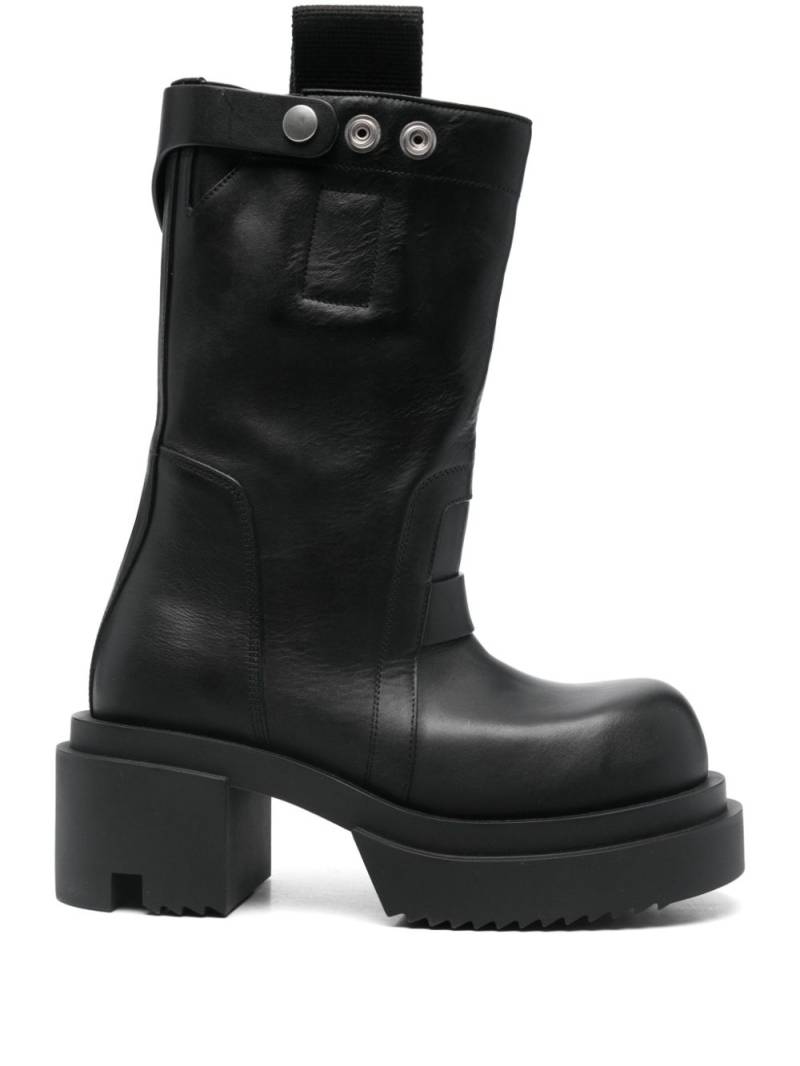 Rick Owens 80mm Bogun boots - Black von Rick Owens