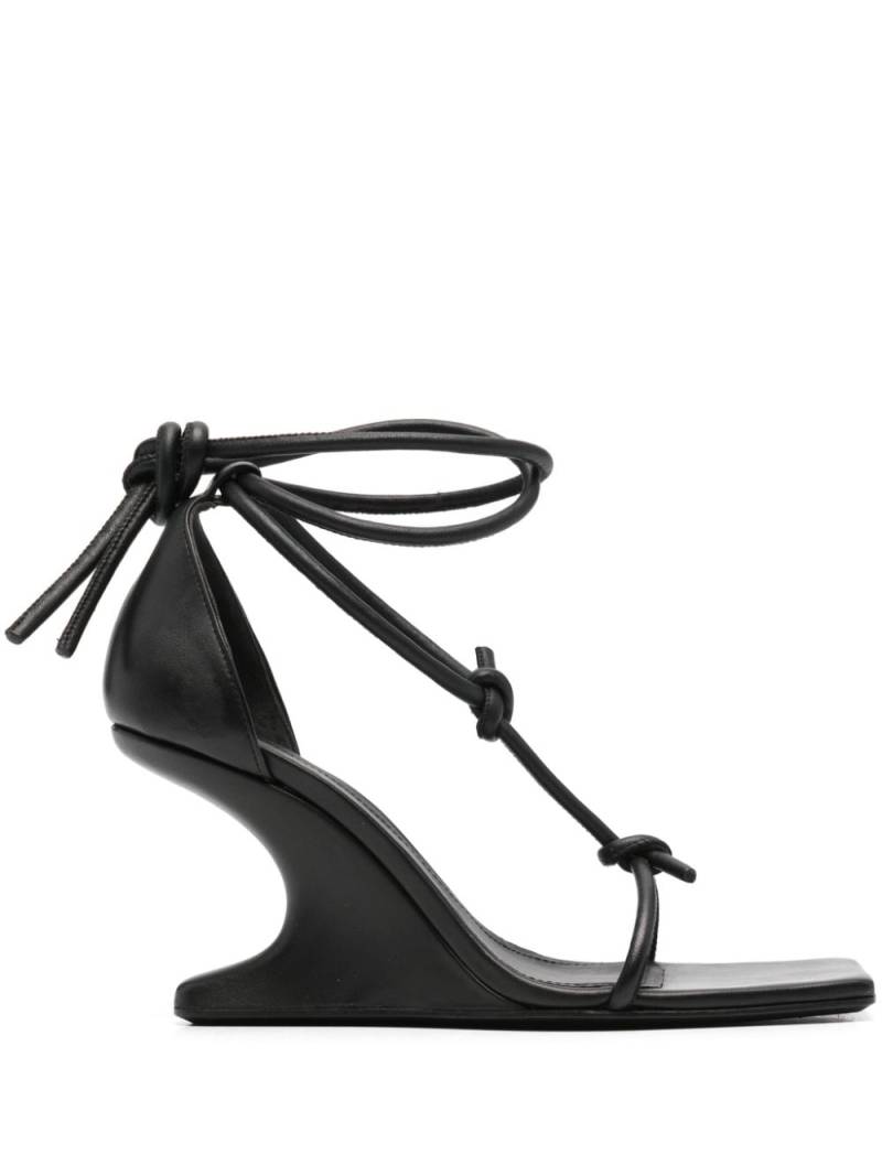 Rick Owens 80mm Cantilever sandals - Black von Rick Owens