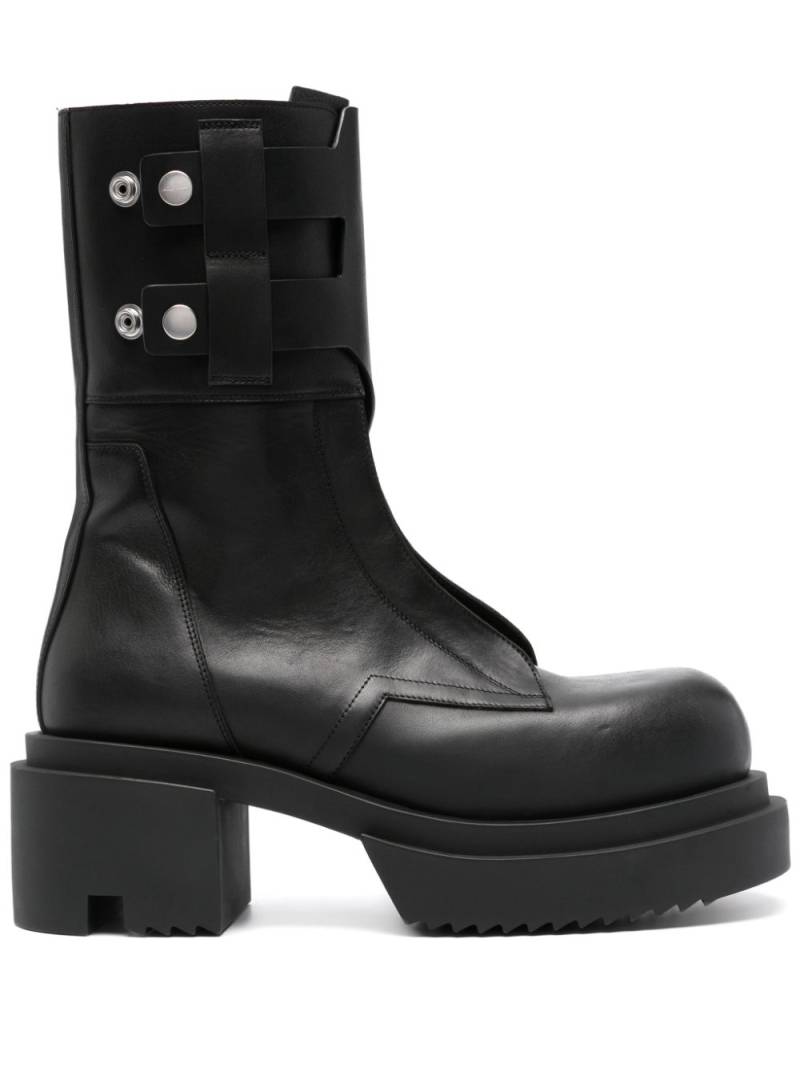 Rick Owens 80mm Field Bogun boots - Black von Rick Owens