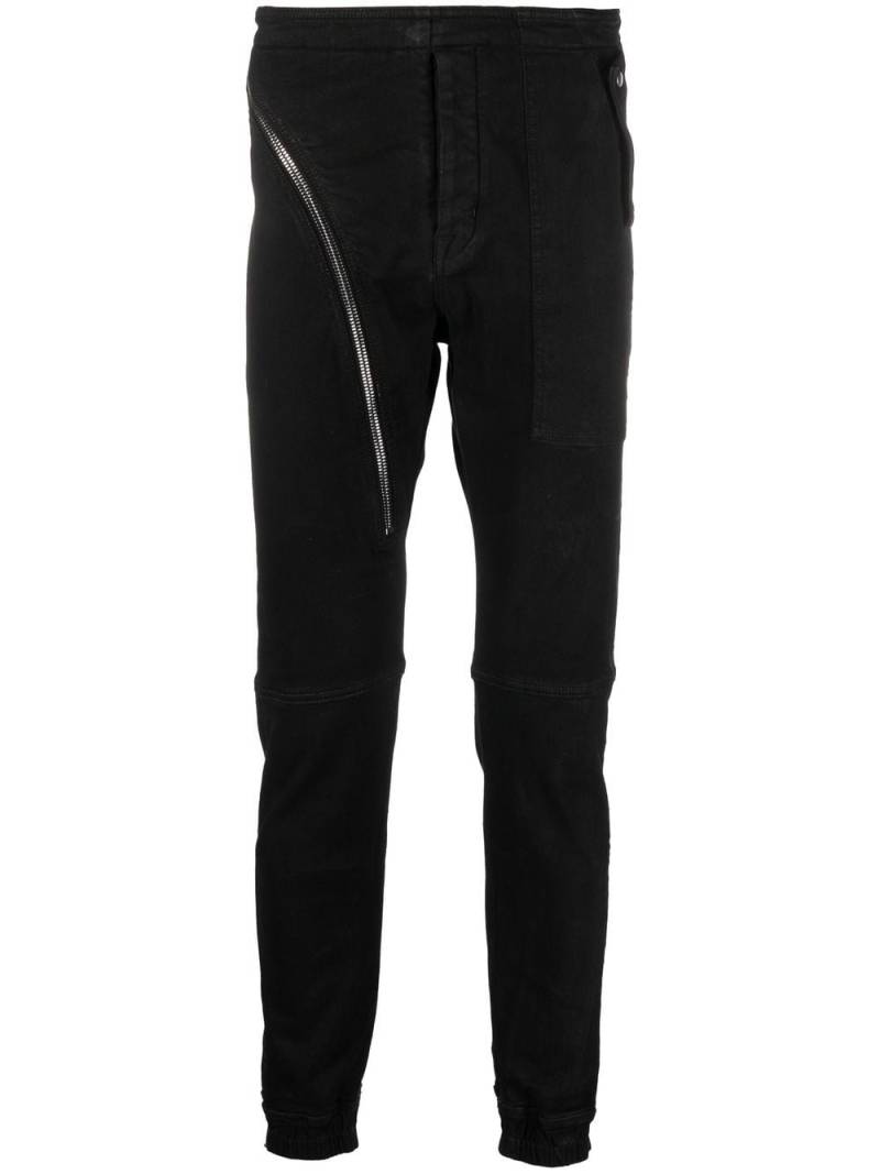 Rick Owens DRKSHDW Aircut denim joggers - Black von Rick Owens DRKSHDW