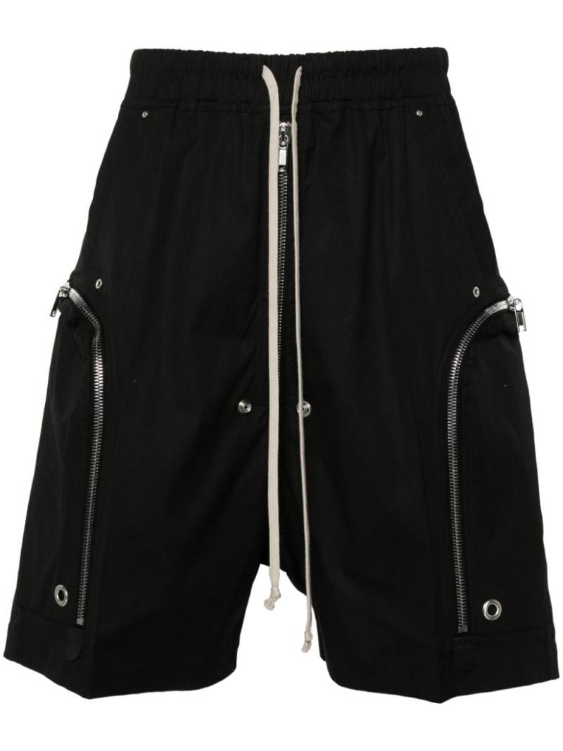 Rick Owens Bauhaus Bela bermuda shorts - Black von Rick Owens