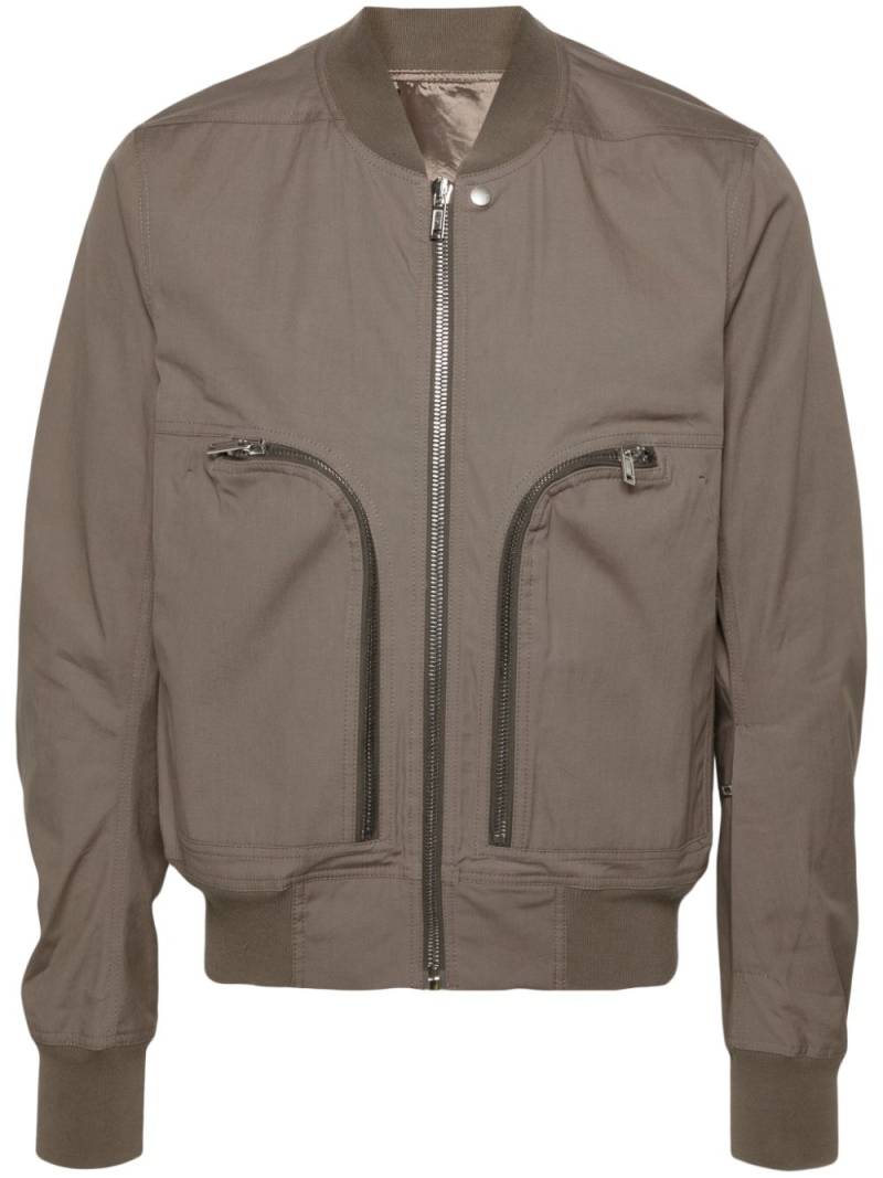 Rick Owens Bauhaus Flight bomber jacket - Grey von Rick Owens