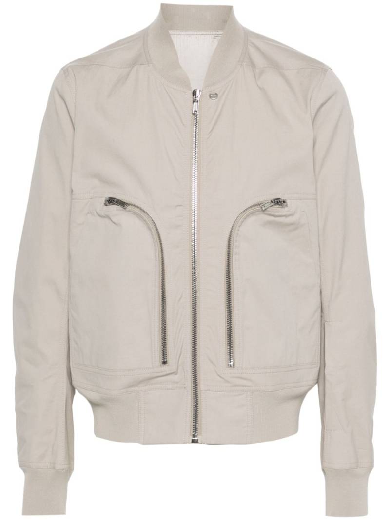 Rick Owens Bauhaus Flight bomber jacket - Neutrals von Rick Owens