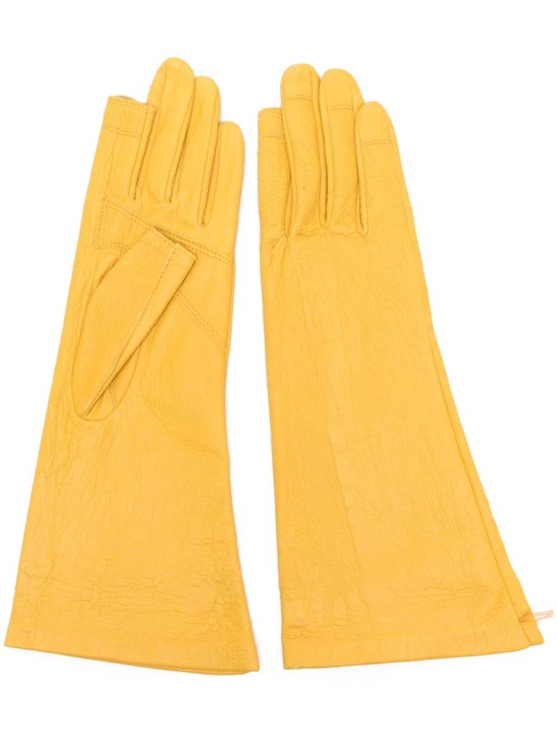 Rick Owens Bean Blister gloves - Yellow von Rick Owens